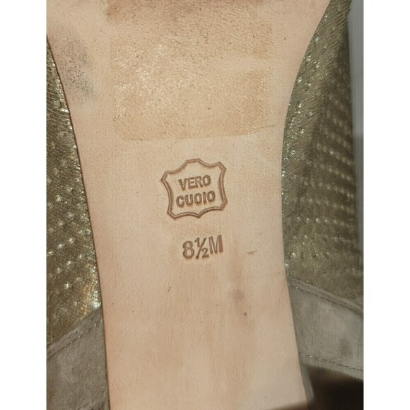 Van Eli Blanch Patino Charm Open Toe Bootie - Size 8.5 - Picture 12 of 12